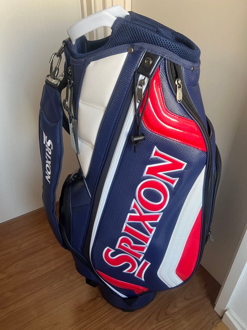 Srixon キャディバッグ ネイビー/レッド