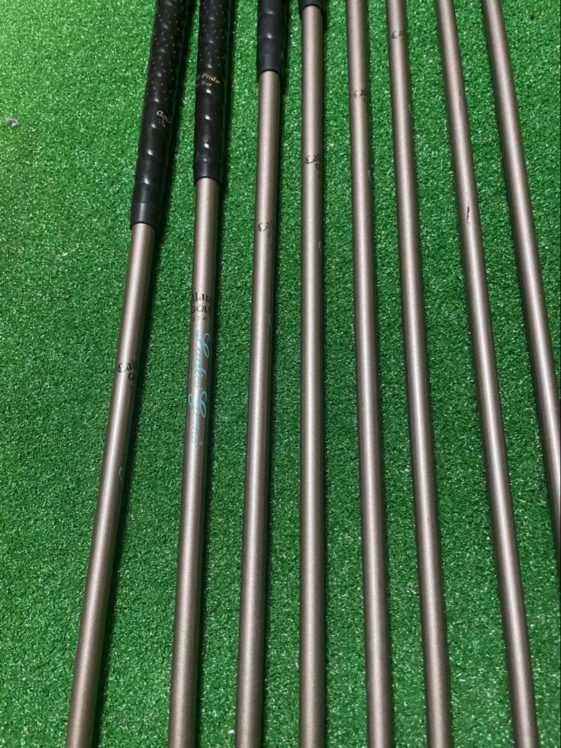 キャロウェイ初代ビッグバーサレディースアイアンセット3〜9.P合計8本