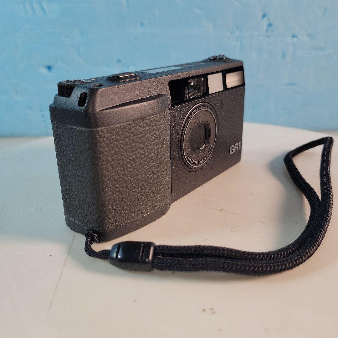 RICOH GR1 コンパクト フィルム カメラ 黒色　当時物