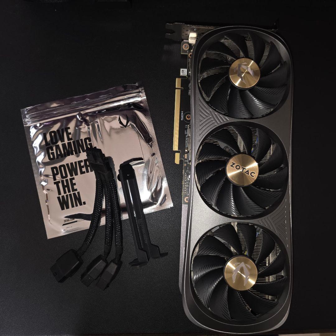 グラフィックボード・グラボ・ビデオカード ZOTAC GeForce RTX 4070Ti TRINITY OC