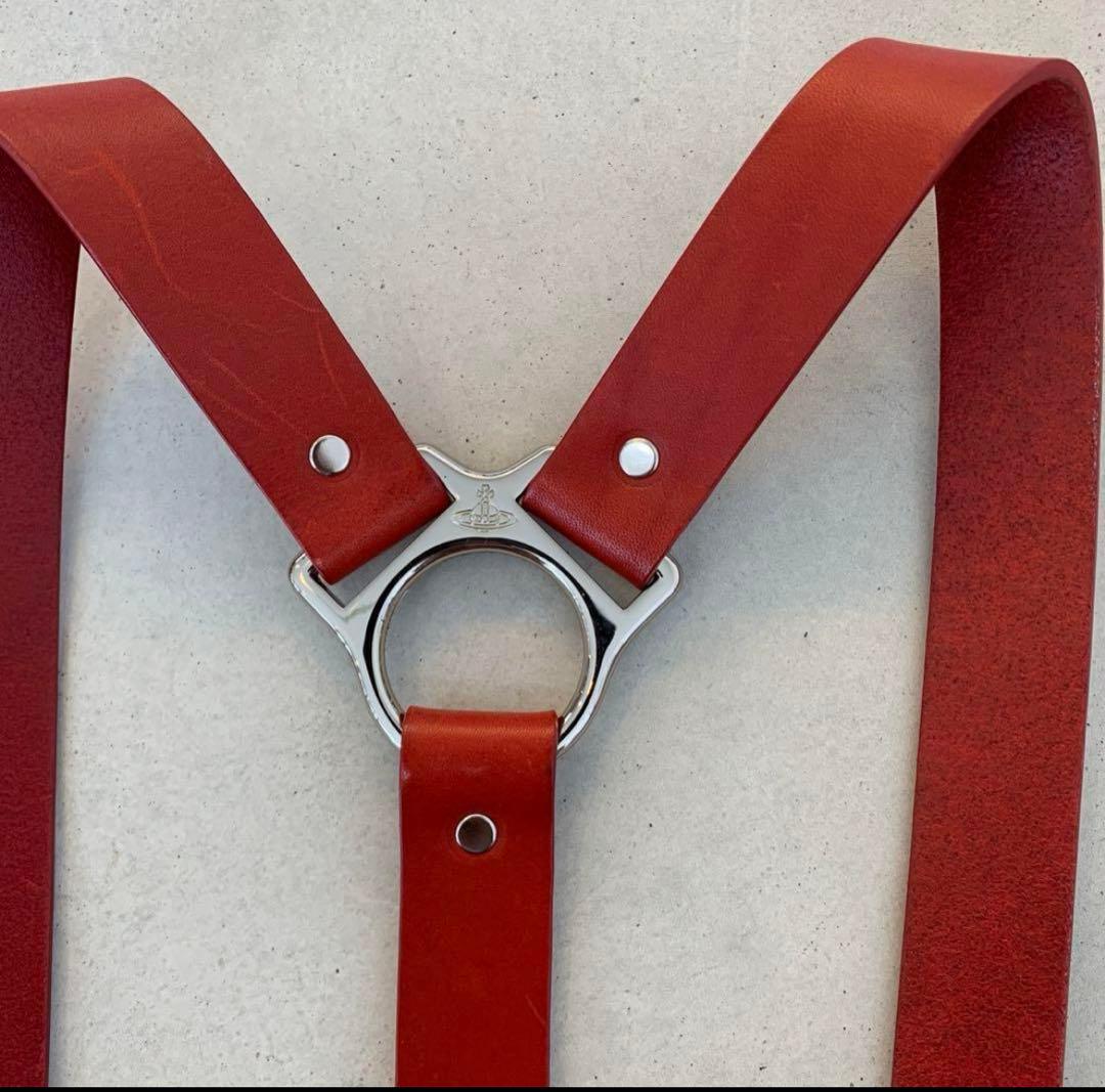Vivienne Westwood ハーネスベルト レッド