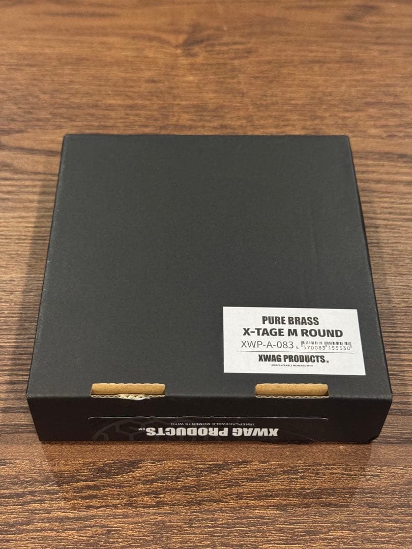 XWAG PRODUCTS X-TAGE PURE BRASS【ROUND M】