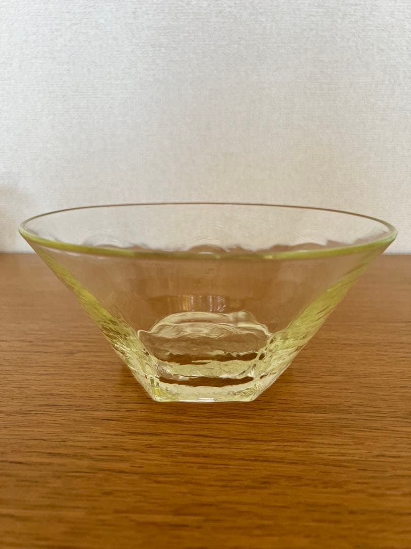 石川硝子工藝舎　面取鉢　大　5点セット