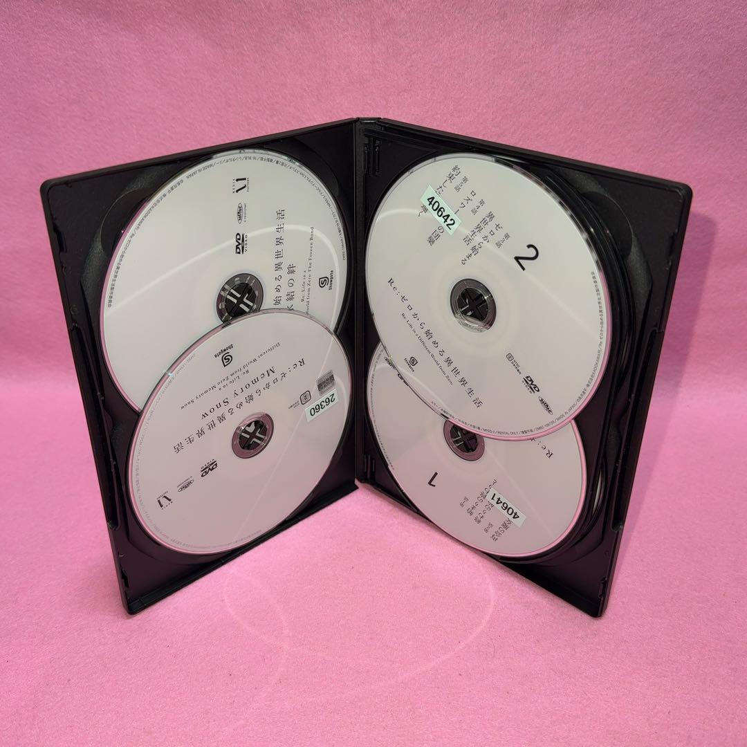 新品ケースre ゼロから始める異世界生活 シーズン 1 と2 映画 19巻セット