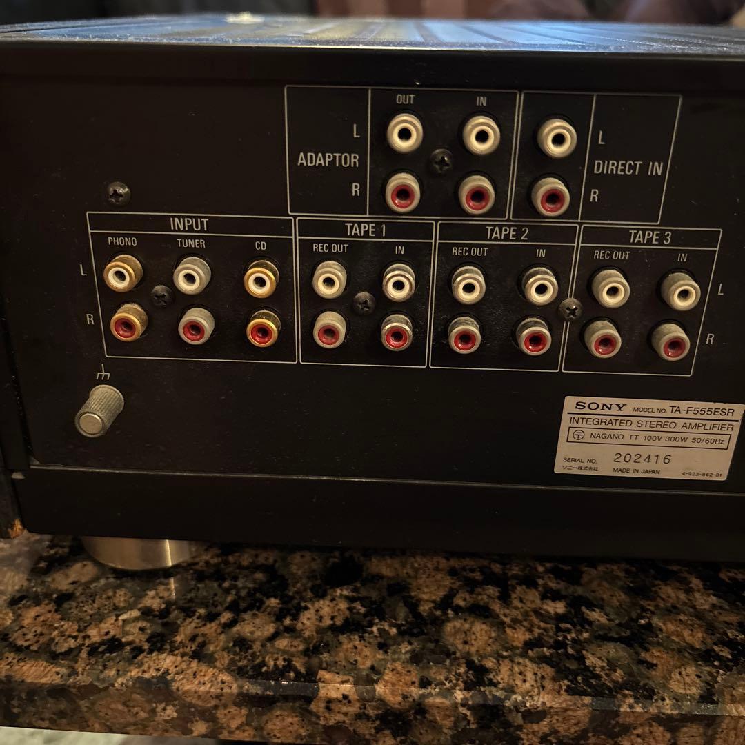SONY TA-F555ESR プリメインアンプ