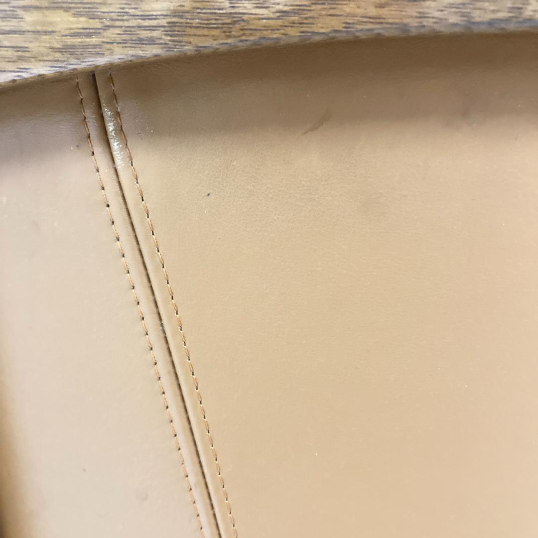 【カリモク】ドマーニ　本革　ダイニングチェア　ハイバック　椅子　A