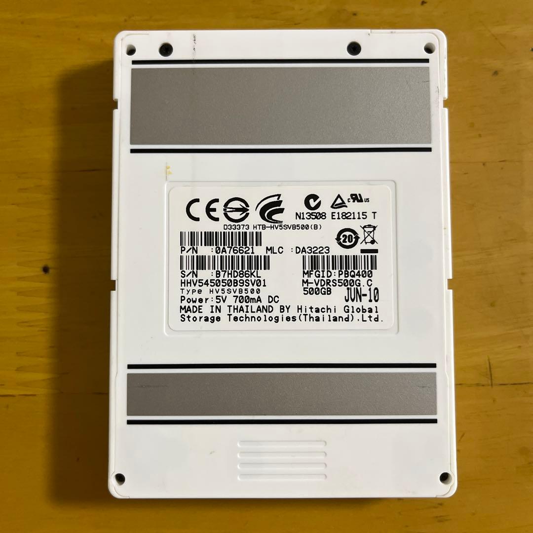 日立 wooo カセットハードディスク 500GB