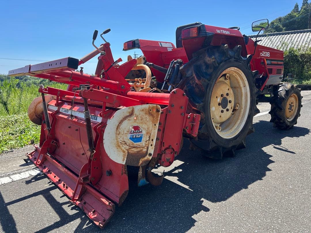 宮崎　シバウラ　トラクター 23馬力 4WD 自動水平 逆転PTO パワステ
