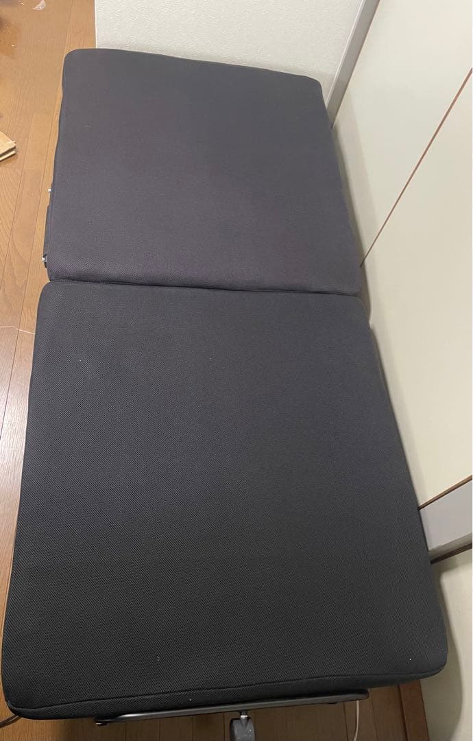 アイリスオーヤマ　折りたたみベッド OTBSS-TR ブラック