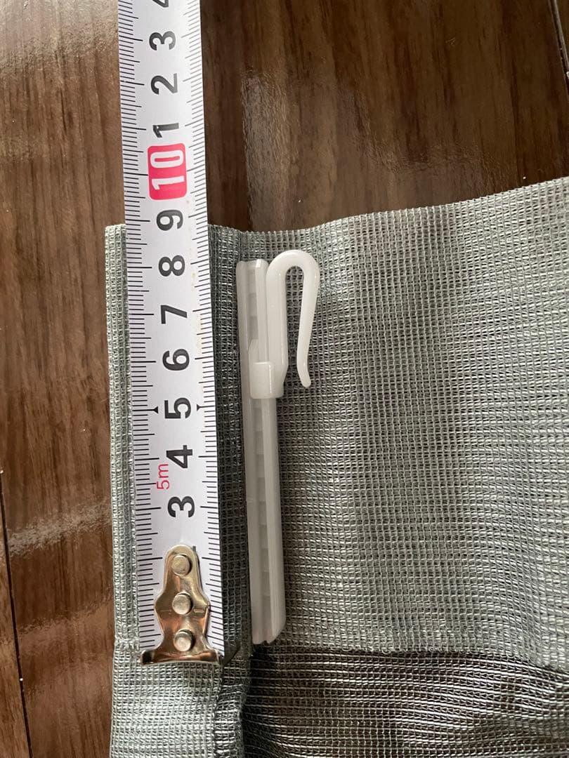 美品サンゲツ　カーテン２枚　レース２枚　セット