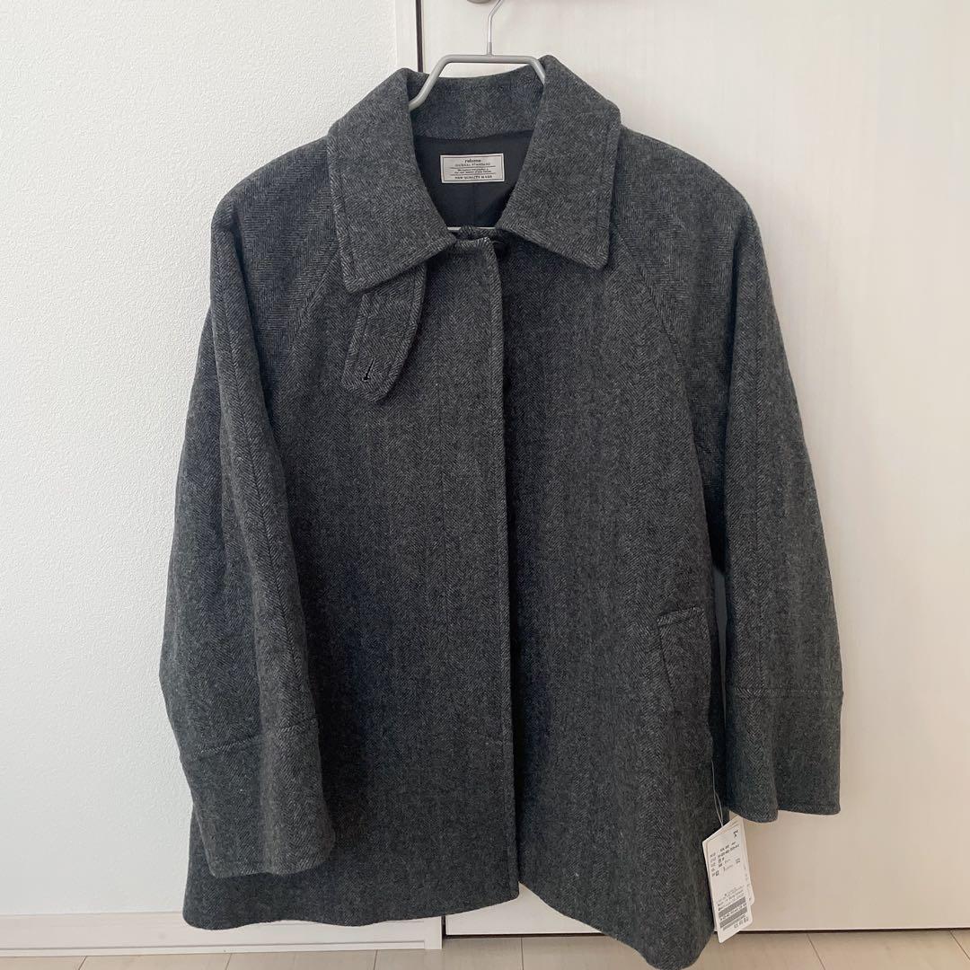 タータン様【新品タグ付】尾州ウールスーパー100Aラインコート