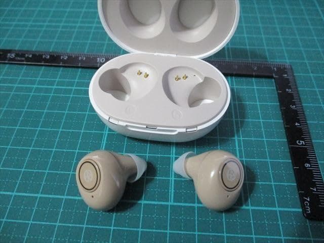 【公式】楽ちんヒアリング 集音器 軽量 正規品 ベージュ 超軽量タイプ 目立たな