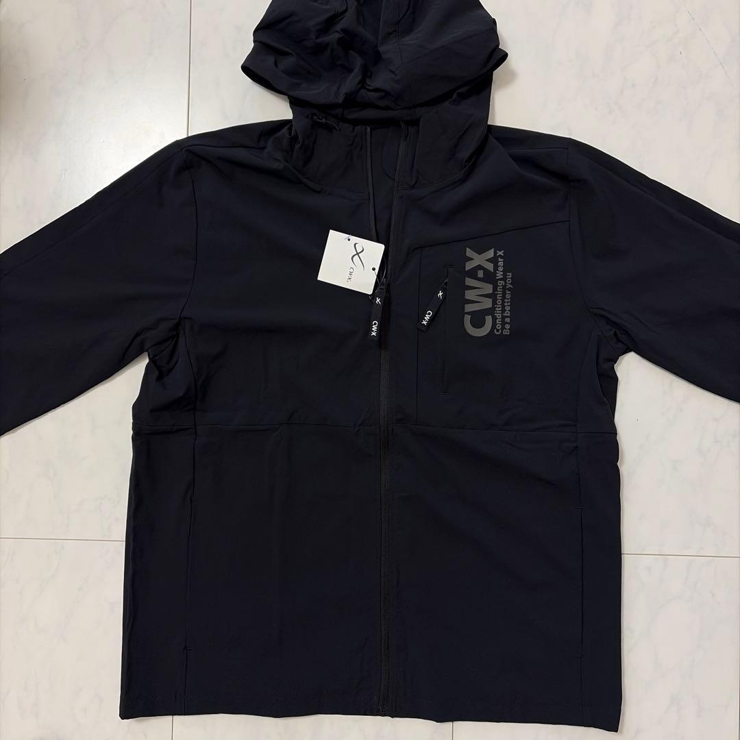 【新品未使用】CW-X アウター フード付きトップス DWO559 M