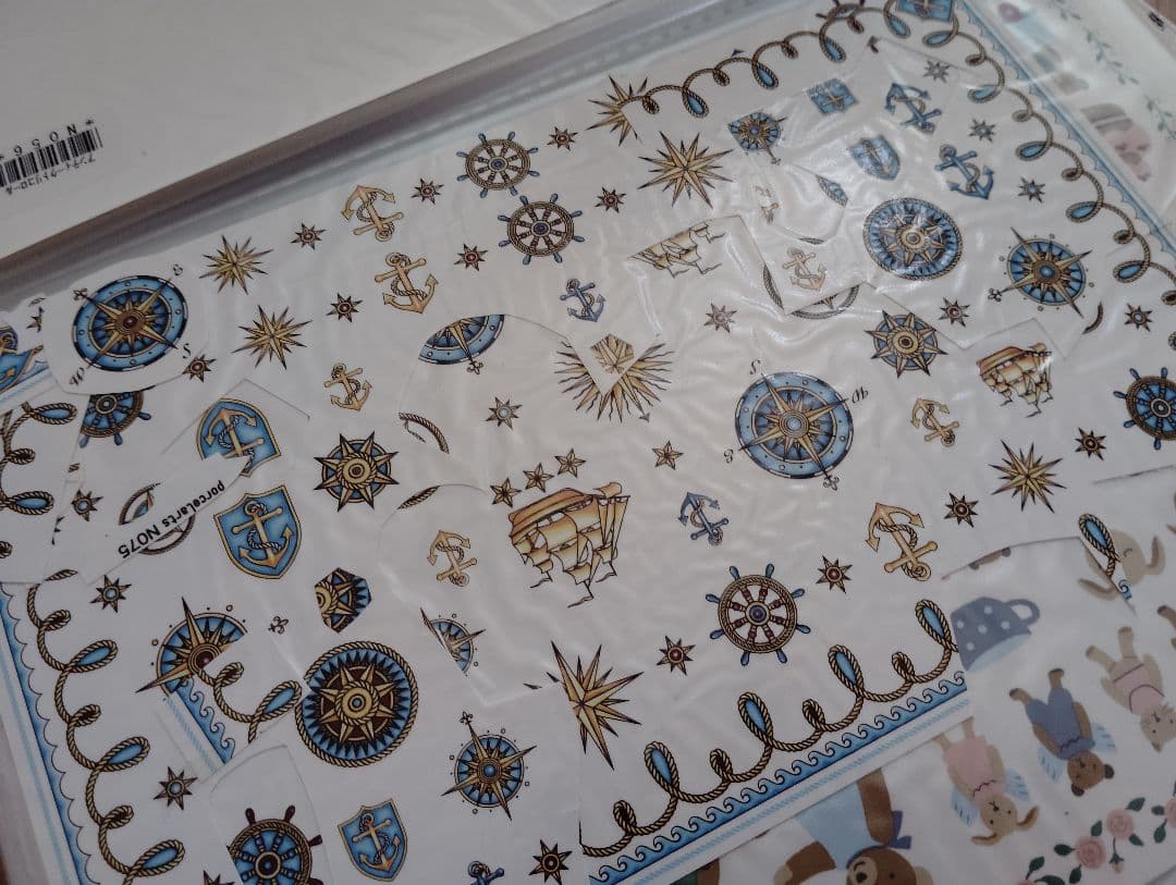 【サロン閉店】ポーセラーツ転写紙　柄　全てセットでファイルごと