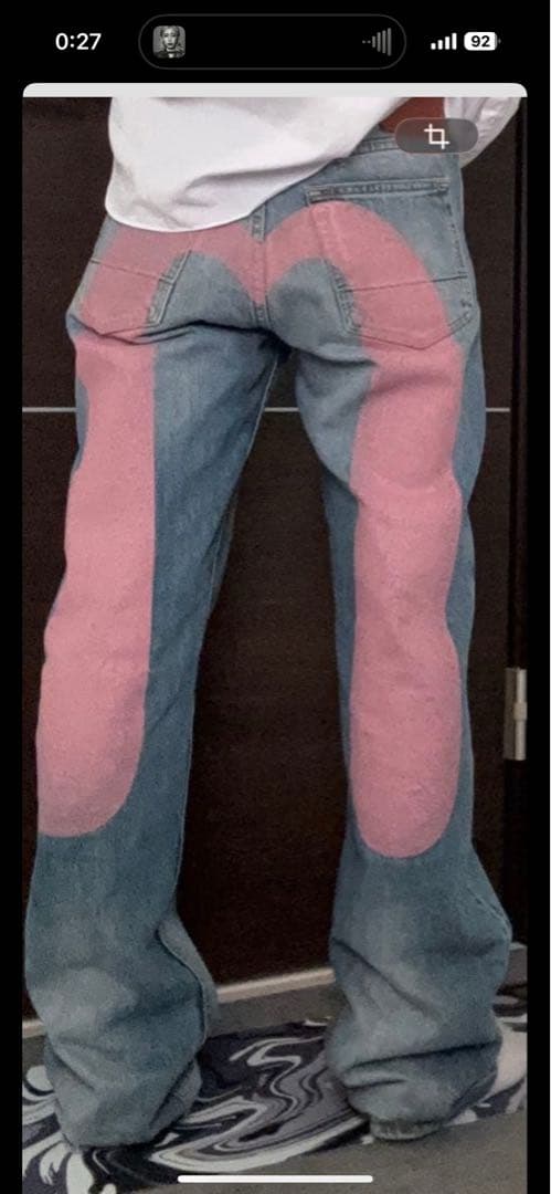 K*a様 EVISU デニム　ピンク