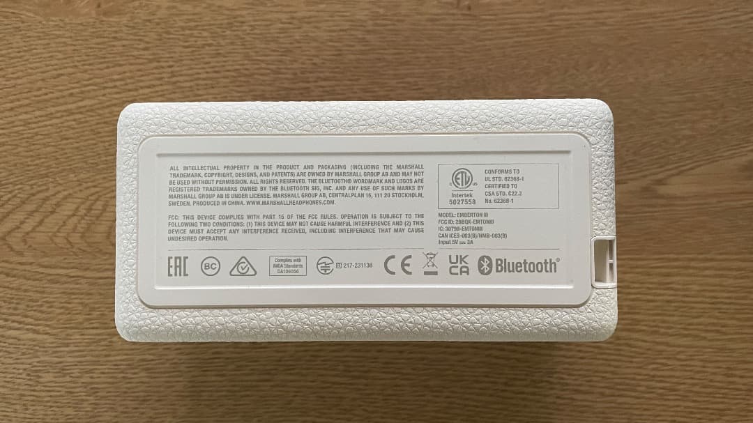 u*a様 Marshal EMBERTON III CREAM