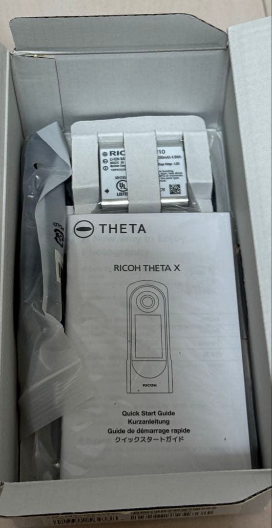 RICOH THETA X メタリックグレー