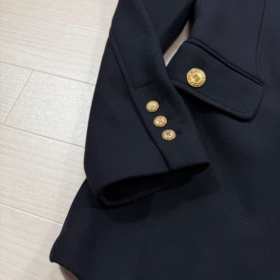 極美品 ZARA MANTECO マンテコ ナポレオンコート 金ボタン L相当