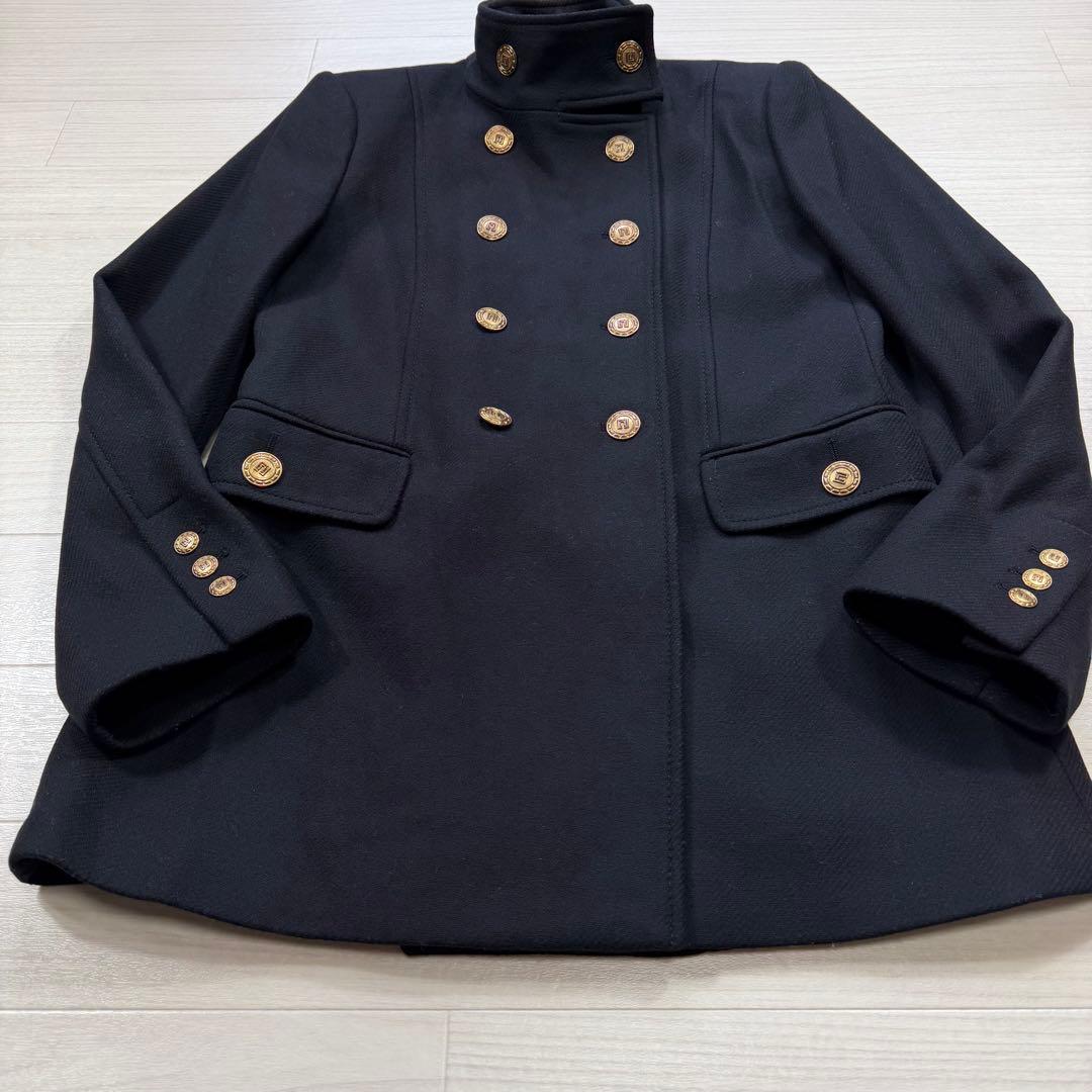 極美品 ZARA MANTECO マンテコ ナポレオンコート 金ボタン L相当