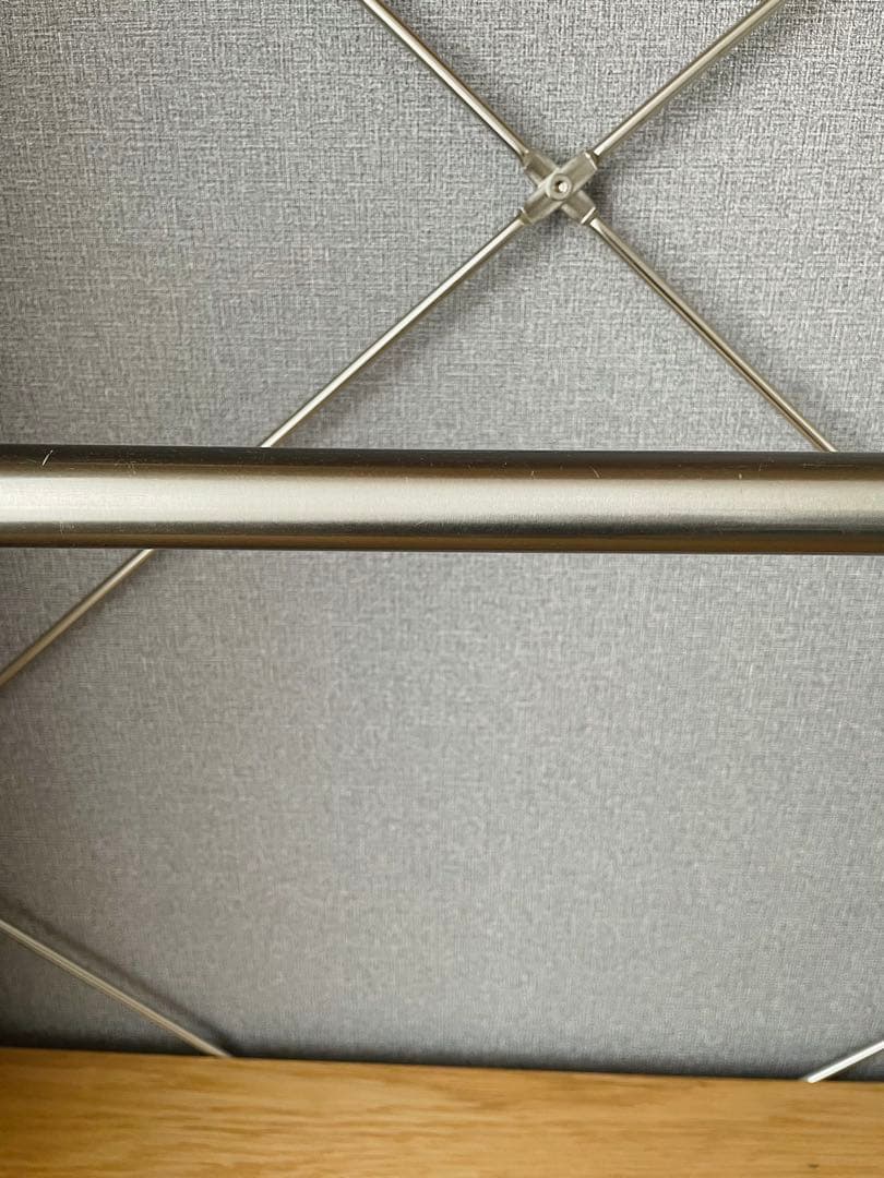 【美品】 無印良品 ステンレスユニットシェルフ オーク材 ワードローブセット