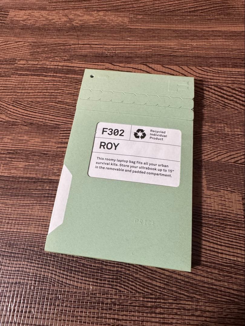 FREITAG F302 ROY 黒/オールブラック