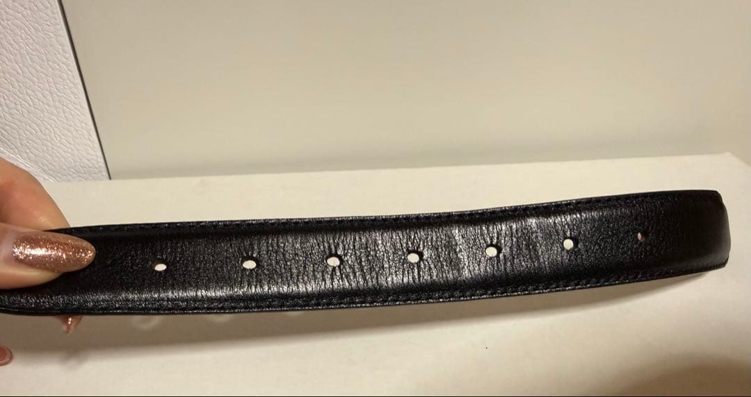 MAISON BOINET/メゾンボワネ ベルト 黒