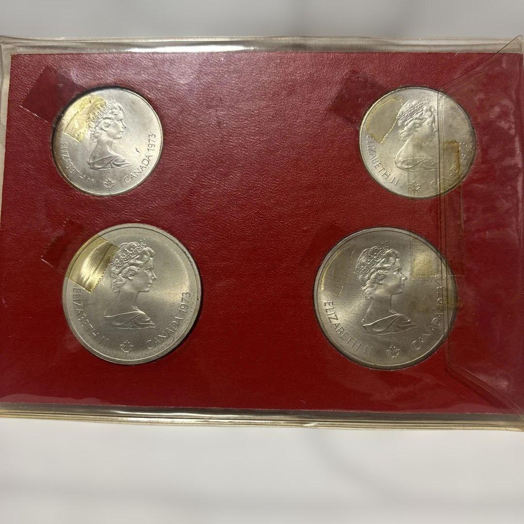 1976 カナダ モントリオールオリンピック 銀貨セット
