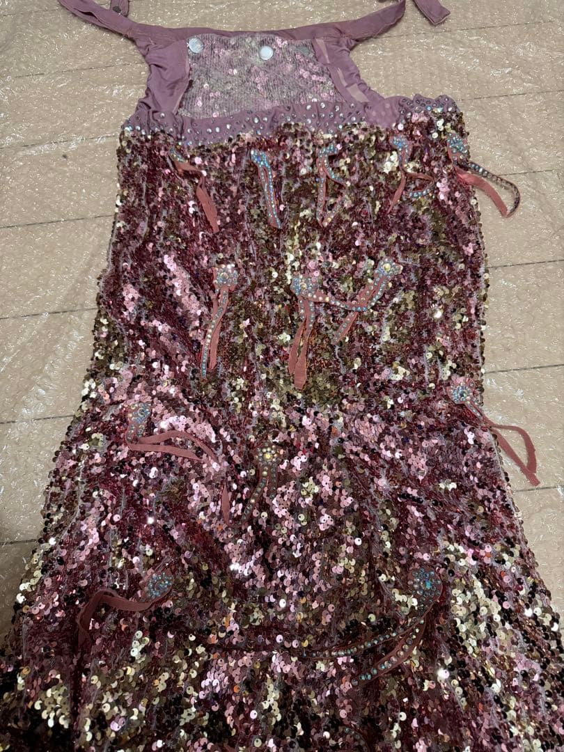 スパンコール キラキラベリーダンス 衣装（試着のみ）