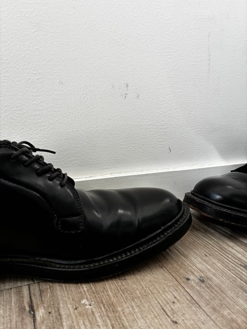 Alden 9901 プレーントゥ 黒 7 1/2 Dオールデン コードバン