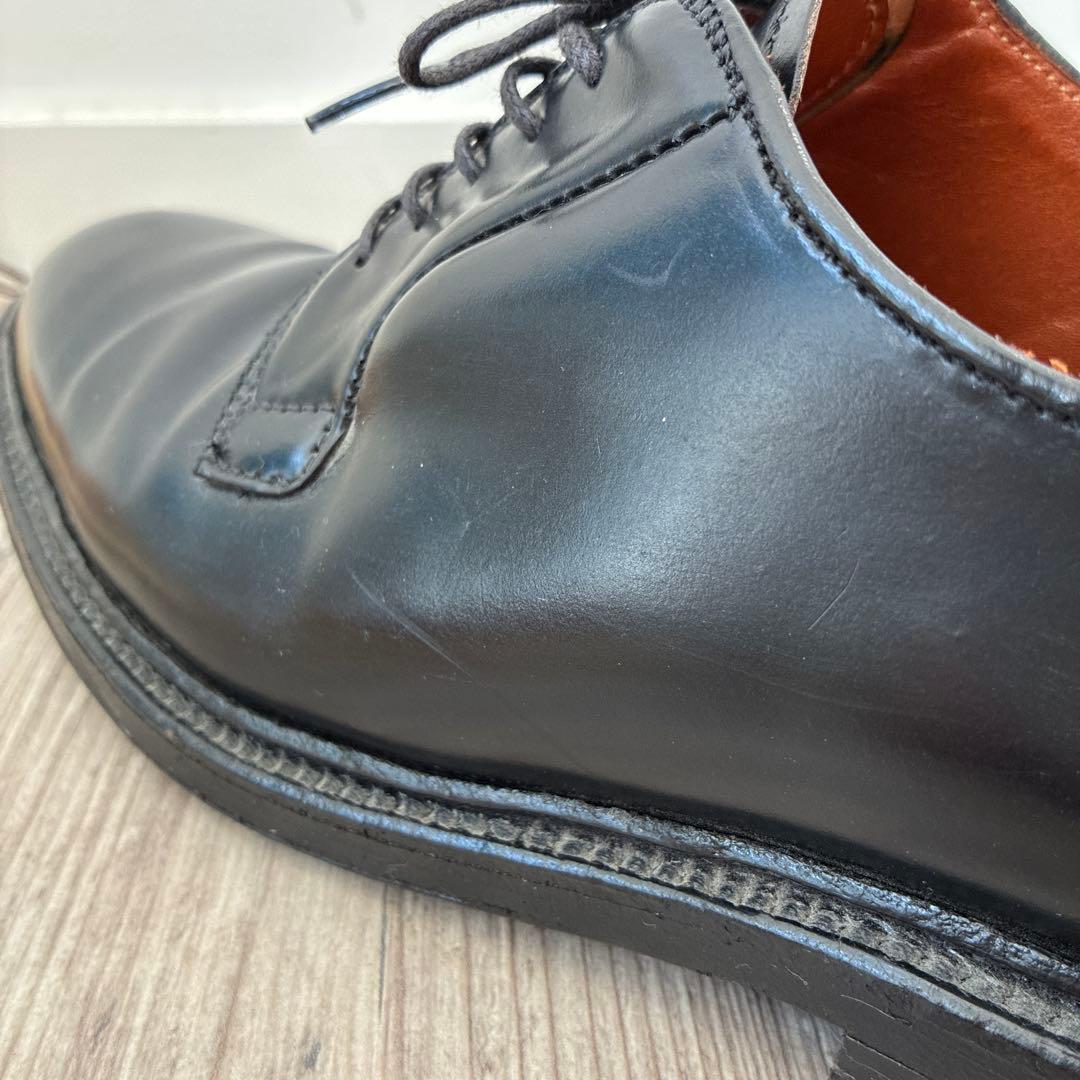 Alden 9901 プレーントゥ 黒 7 1/2 Dオールデン コードバン