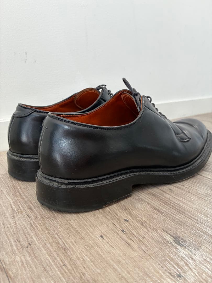 Alden 9901 プレーントゥ 黒 7 1/2 Dオールデン コードバン
