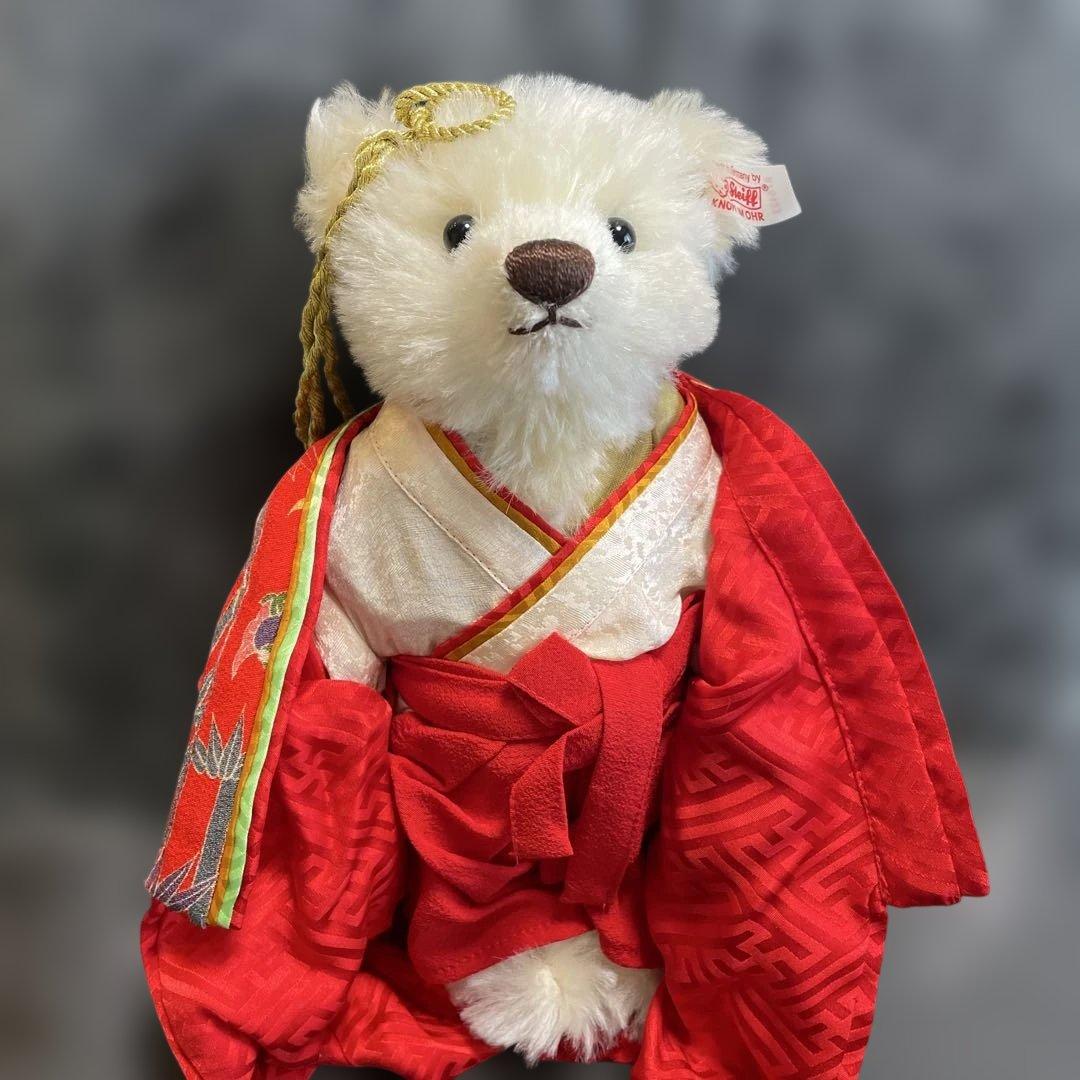 交渉可　新品【希少】シュタイフ テディベア ムーンプリンセス かぐや姫 日本限定