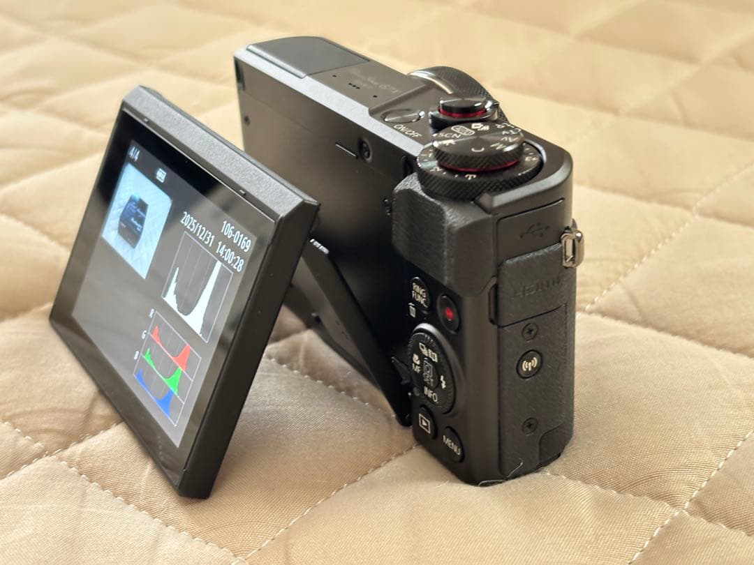 【美品完動品】Canon PowerShot G7 X Mark II 本体