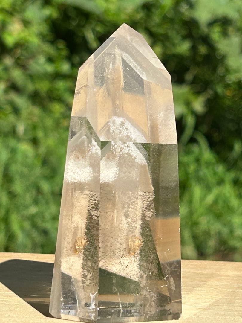 ファントムホワイトガーデンポリッシュAAAAA最高の雪水晶‼️大特価SALE