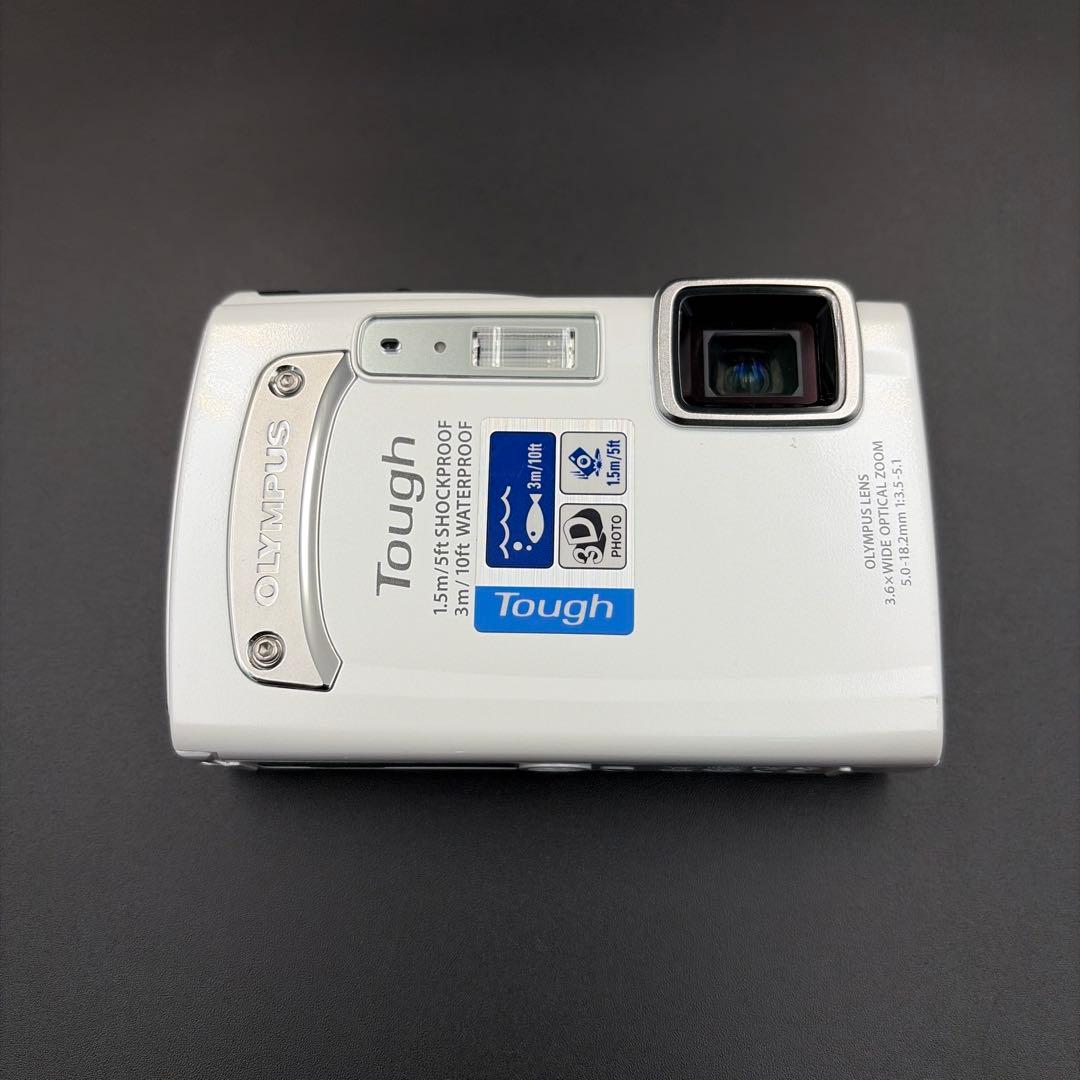 Olympus Tough TG-310 ホワイト デジタルカメラ オリンパス