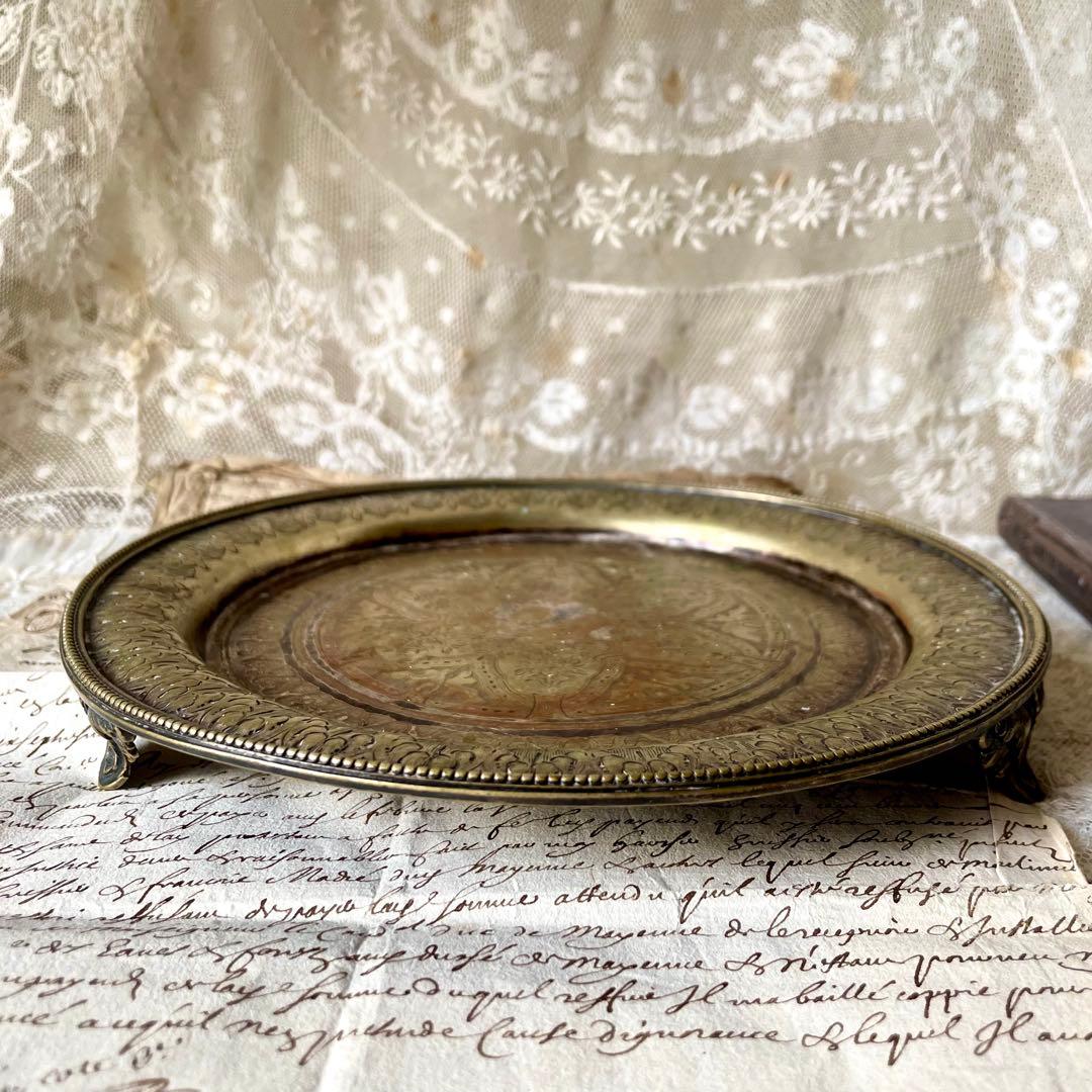 新春アンティーク福袋⑥ブロカント11点セット古書&トレイ&ティン缶&アクセサリー