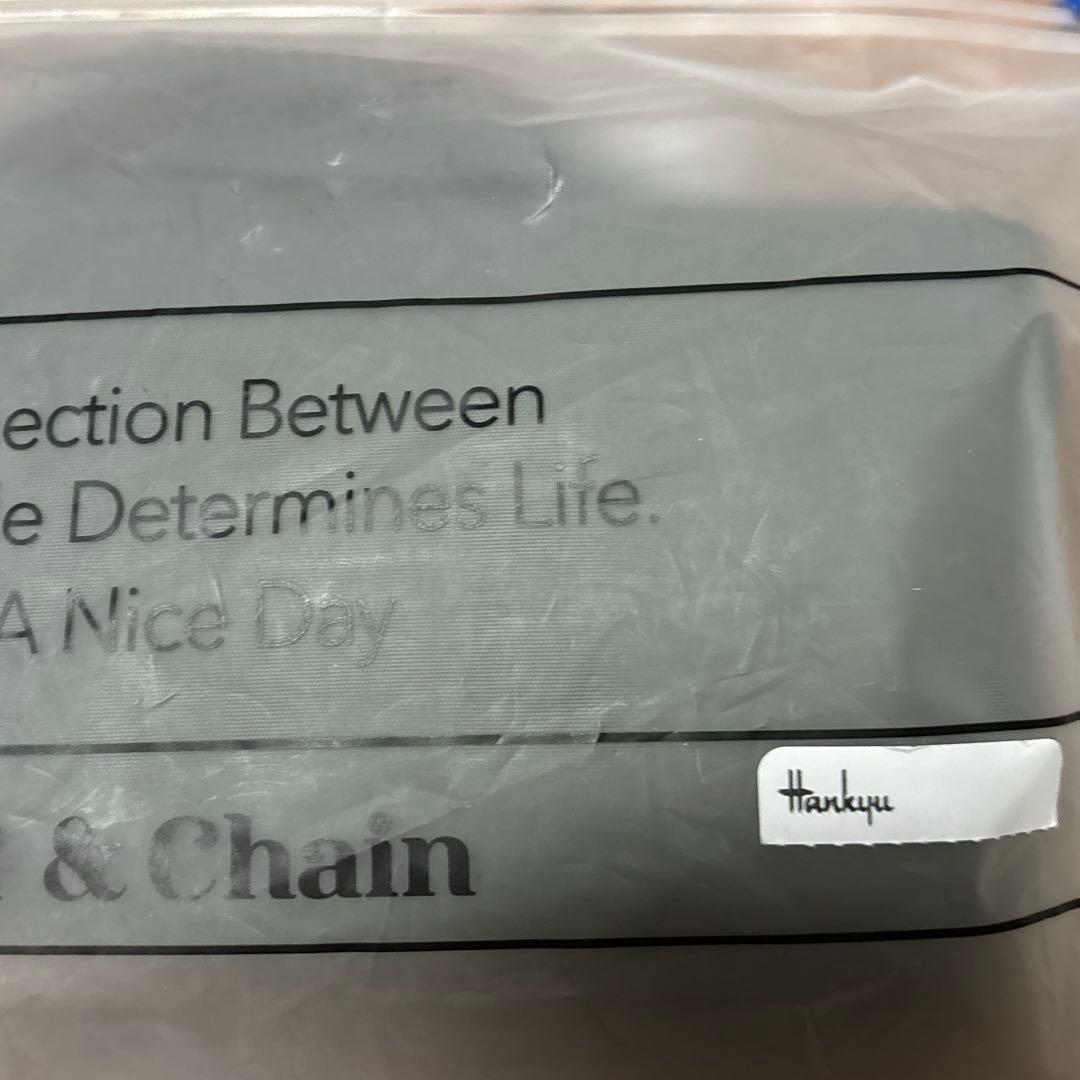 新品 ボールアンドチェーン　スヌーピー うめだ阪急　限定　チャコール　M