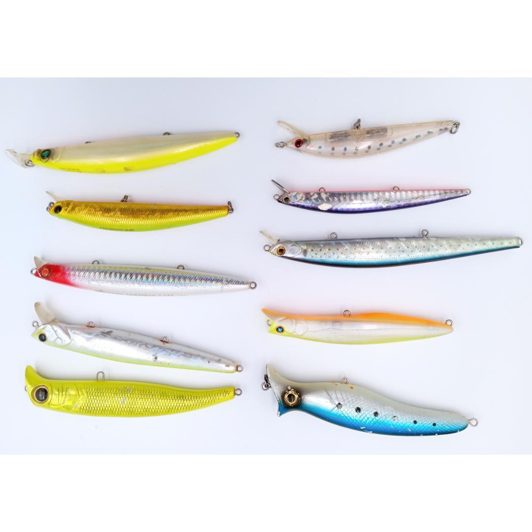 【レア】シーバス用中古ルアー引退　５０点セット　まとめ売り！早い者勝ち