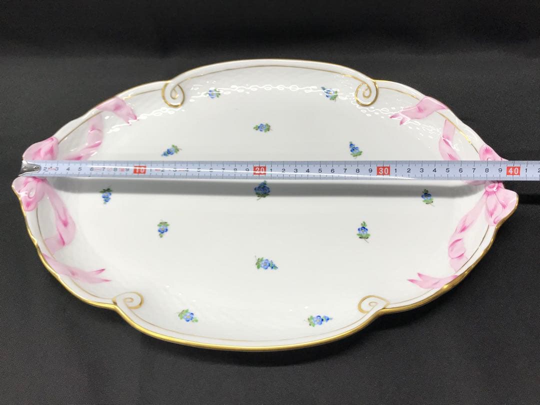 【USED美品】HEREND ヘレンド　パーティートレイ　トレイ　プレート