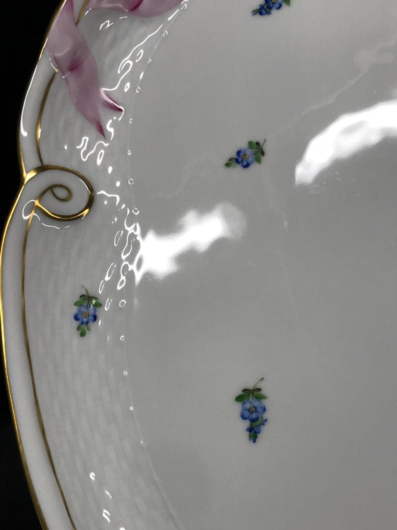 【USED美品】HEREND ヘレンド　パーティートレイ　トレイ　プレート