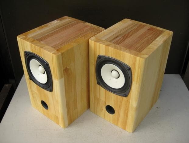 FOSTEX フルレンジスピーカー　自作　ペア