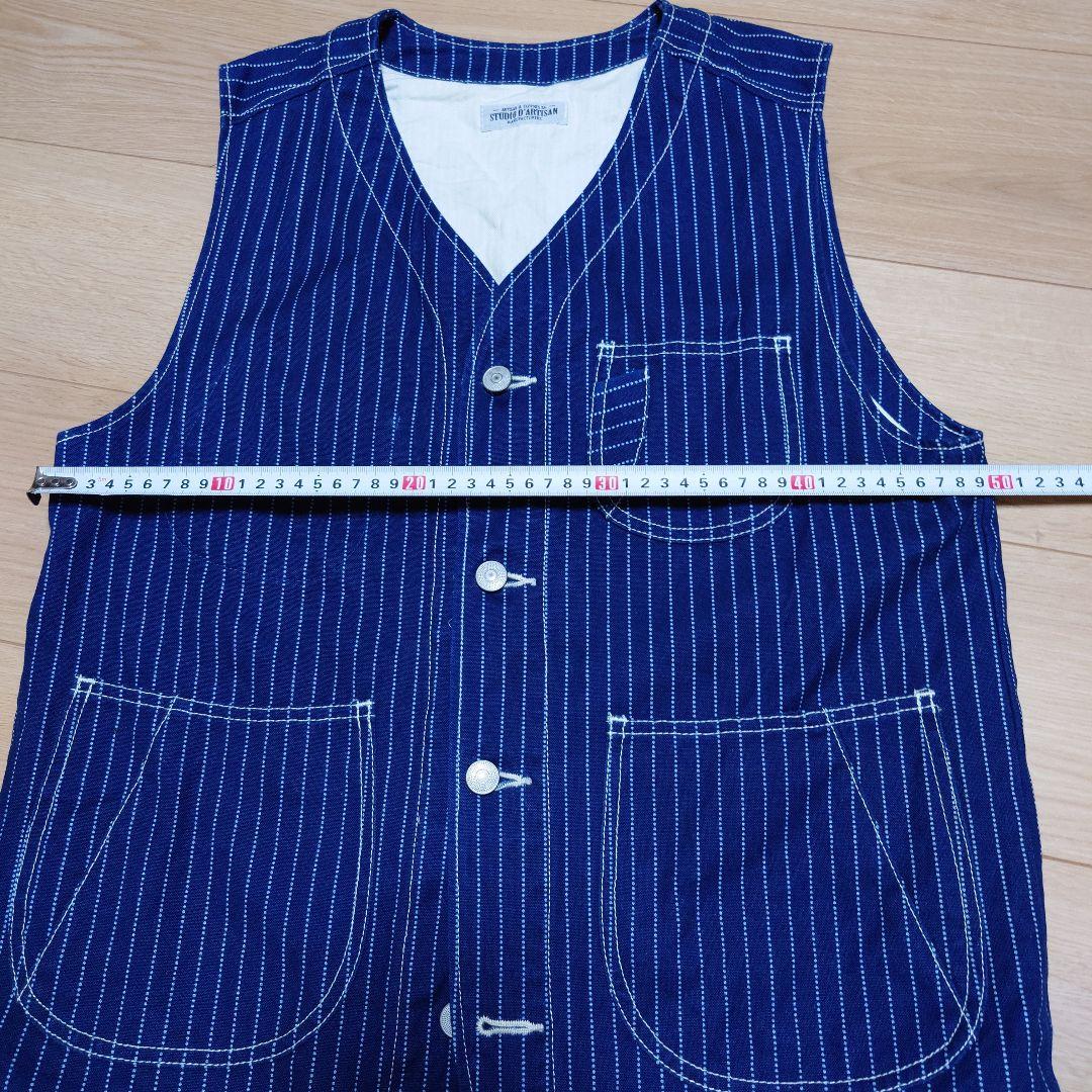 STUDIO D'ARTISAN ウォバッシュベスト