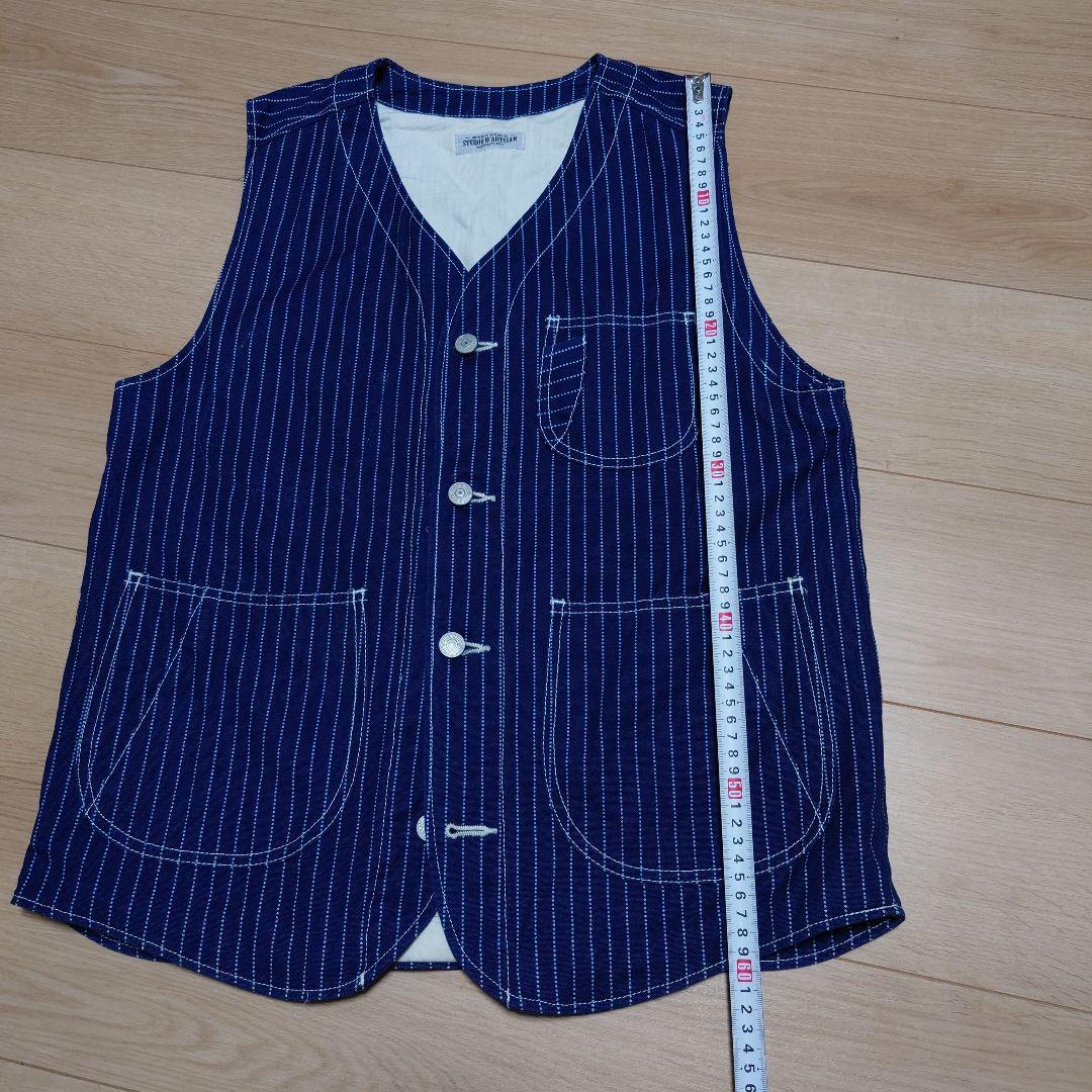 STUDIO D'ARTISAN ウォバッシュベスト