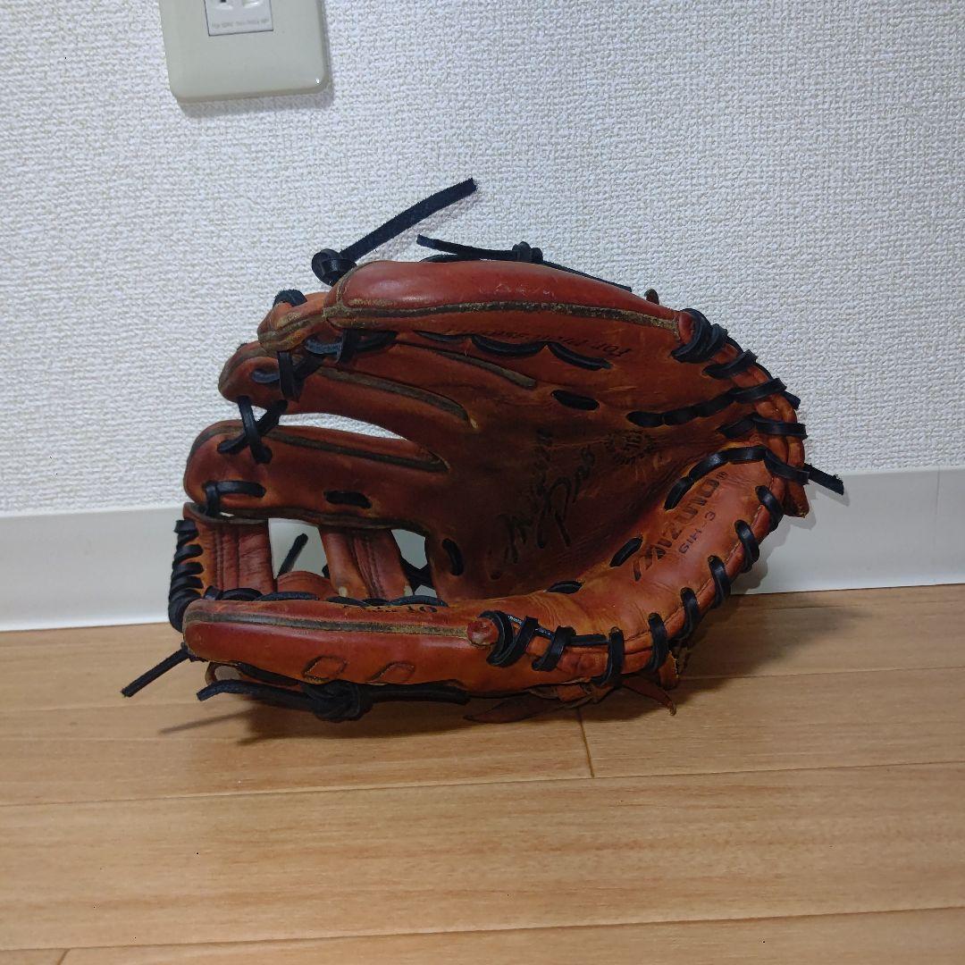ミズノプロ 硬式 内野手用 グローブ 野球 ハガジャパン 初代 要説明文確認