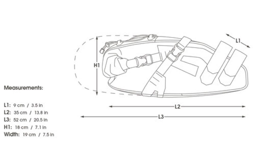 APIDURA アピデュラサドルバック エクスペディション17Ｌ