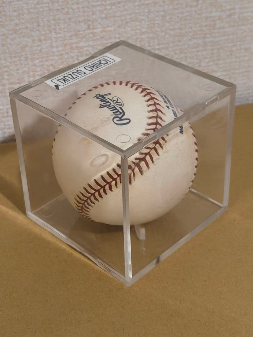 イチロー　直筆サインボール　A28288 JSA証明書