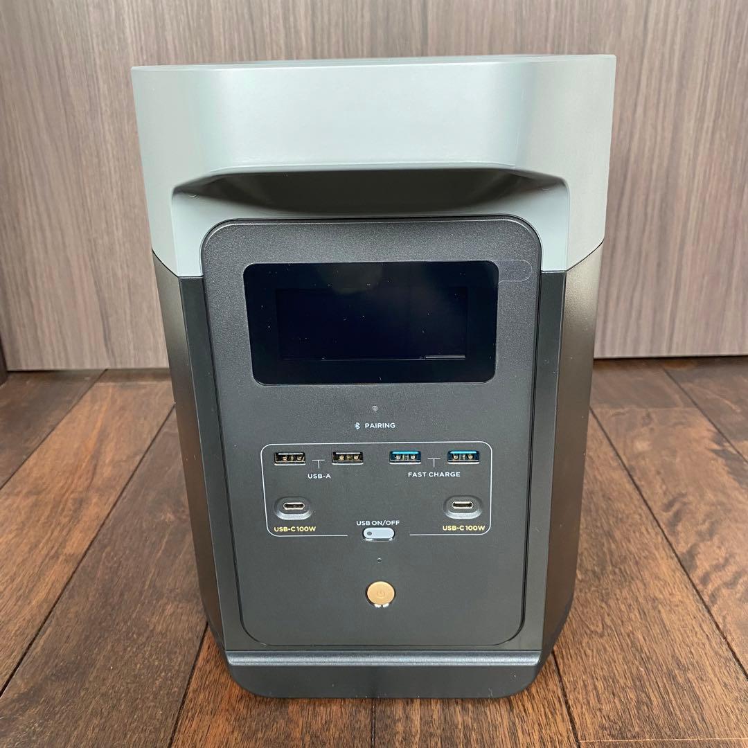 【新品】ECOFLOW DELTA2 1024wh ポータブル電源