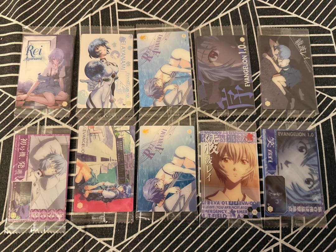エヴァンゲリオン ウエハースカード167枚　ファイル2点