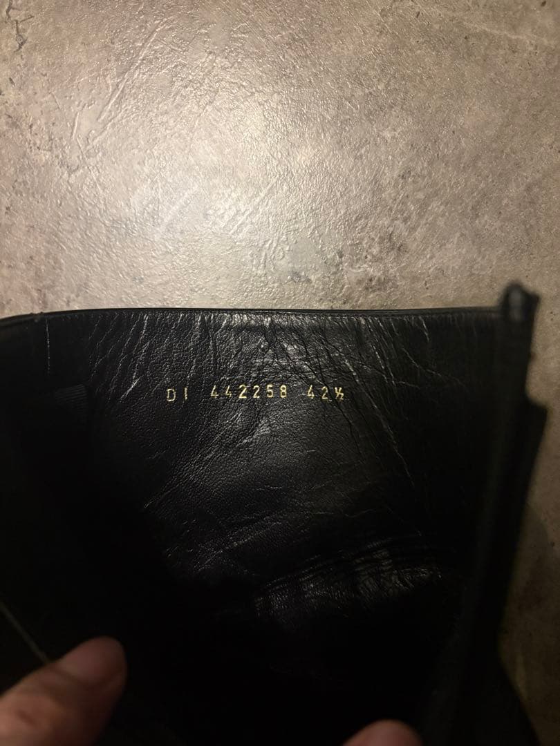 SAINT LAURENT wyatt サイドジップ ブーツ42 1/2