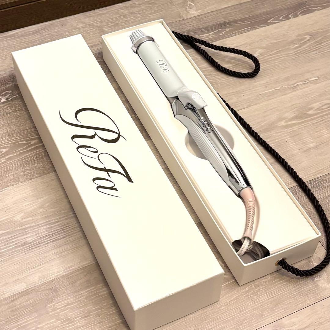 ReFa カールヘアアイロン ホワイト 32mm